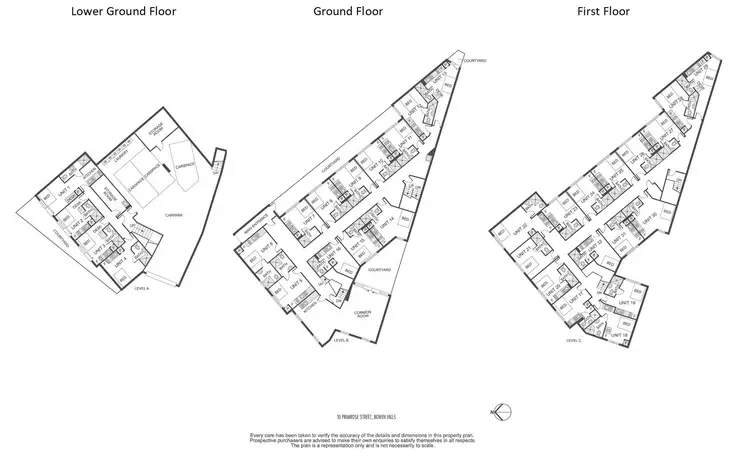 Floorplan of Homely block of units listing, 10 Primrose Street, Bowen Hills QLD 4006