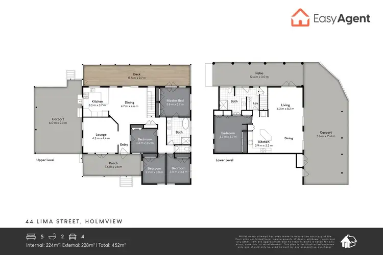 Floorplan of Homely house listing, 44 Lima St, Holmview QLD 4207