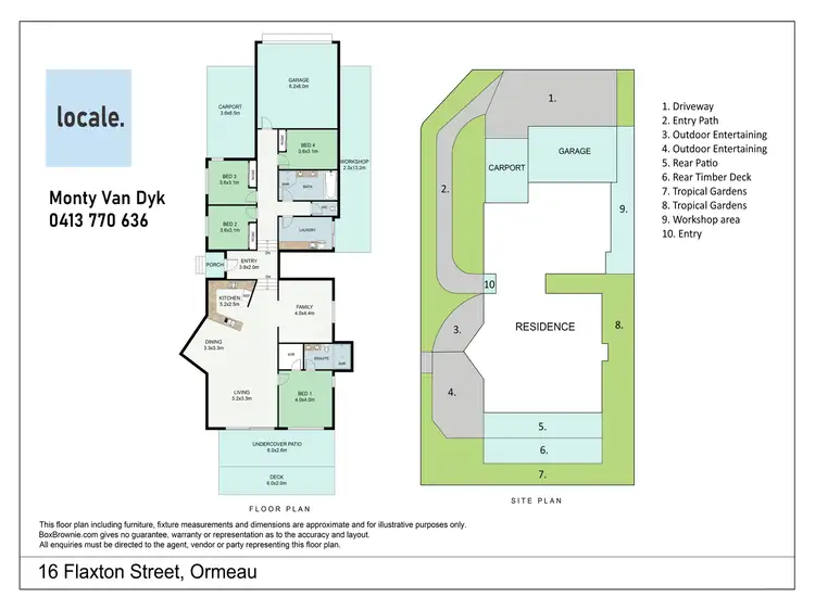 Floorplan of Homely house listing, 16 Flaxton Street, Ormeau QLD 4208