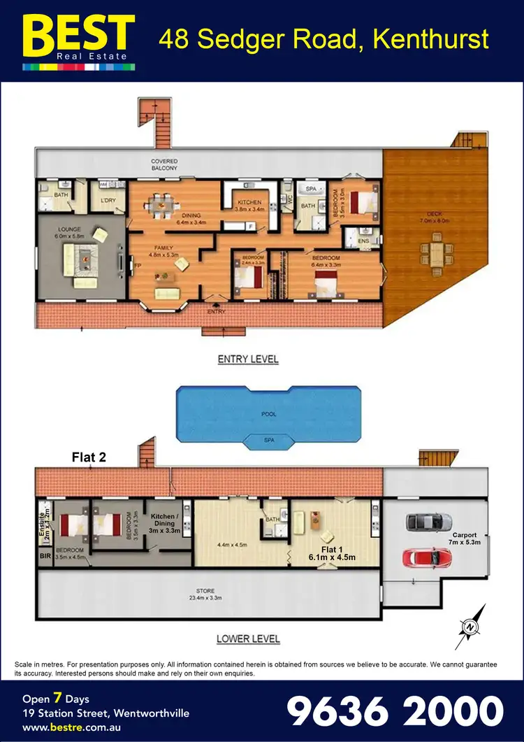 Floorplan of Homely rural property listing, 48 Sedger Road, Kenthurst NSW 2156