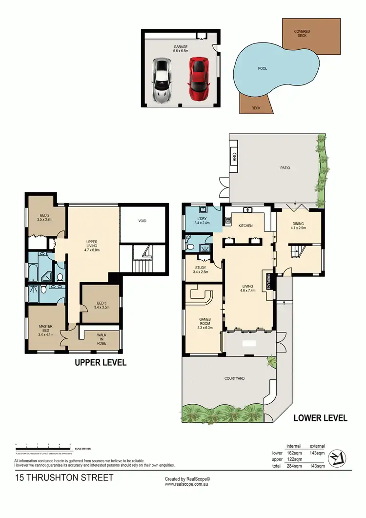 Floorplan of Homely house listing, 15 THRUSHTON STREET, Greenslopes QLD 4120