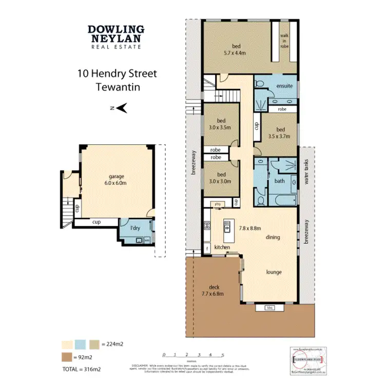 Floorplan of Homely house listing, 10 Hendry Street, Tewantin QLD 4565