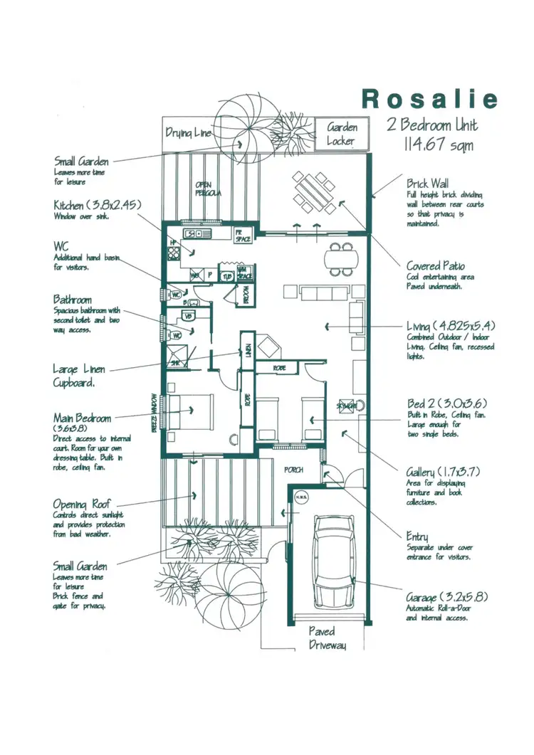 Floorplan of Homely unit listing, 57/31 North Street, Caloundra QLD 4551