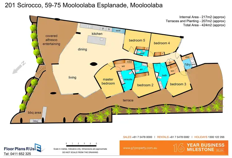 Floorplan of Homely apartment listing, 201/59-75 Mooloolaba Esplanade, Mooloolaba QLD 4557