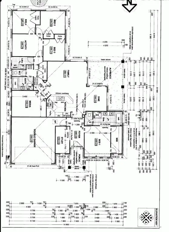 Floorplan of Homely house listing, 17 Maidenhair Drive, Beerwah QLD 4519