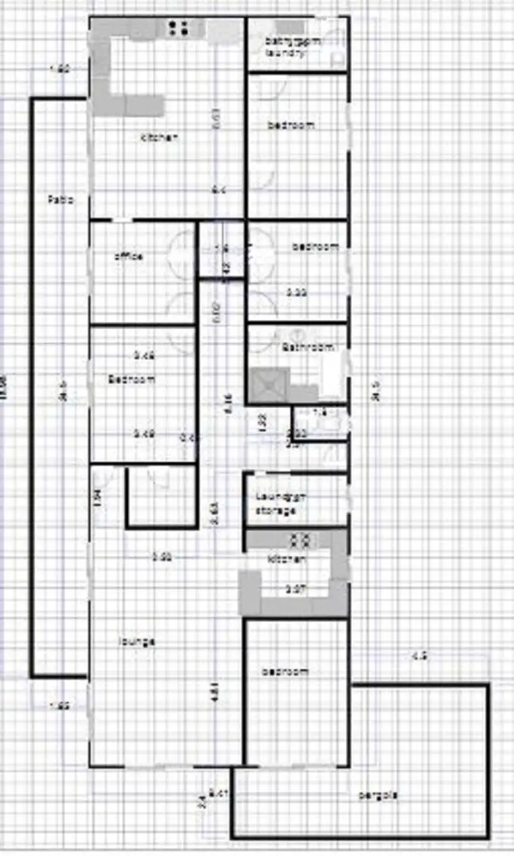 Floorplan of Homely house listing, 2884 Wilmot Road, Wilmot TAS 7310