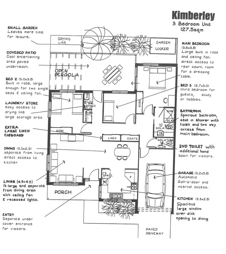 Floorplan of Homely unit listing, 51/31 North Street, Caloundra QLD 4551