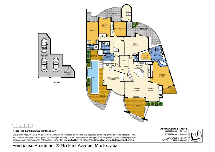 Floorplan of Homely apartment listing, 33/39-45 First Ave, Mooloolaba QLD 4557