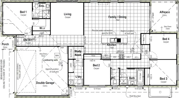 Floorplan of Homely house listing, 20 Adele Ave, Wadalba NSW 2259