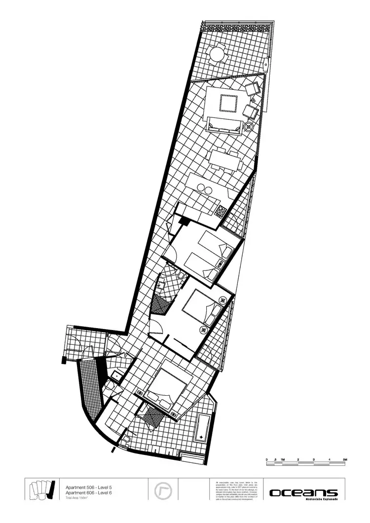 Floorplan of Homely unit listing, 606/101-105 Mooloolaba Esplanade, Mooloolaba QLD 4557