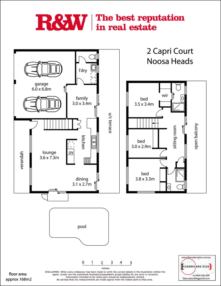 Floorplan of Homely house listing, 2 Capri Court, Noosa Heads QLD 4567