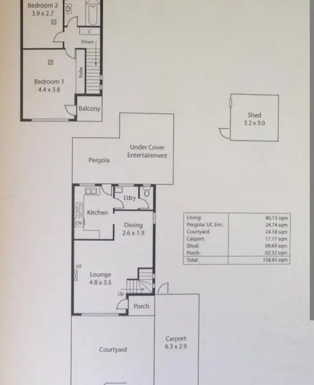 Floorplan of Homely house listing, 9/2 Allan Street, Newton SA 5074