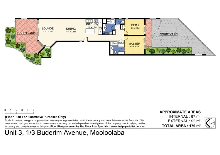 Floorplan of Homely unit listing, 3/1-3 Buderim Ave, Mooloolaba QLD 4557