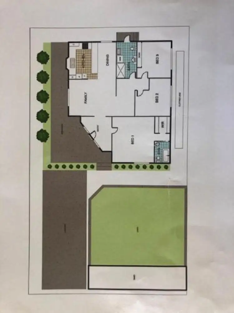 Floorplan of Homely house listing, Address available on request