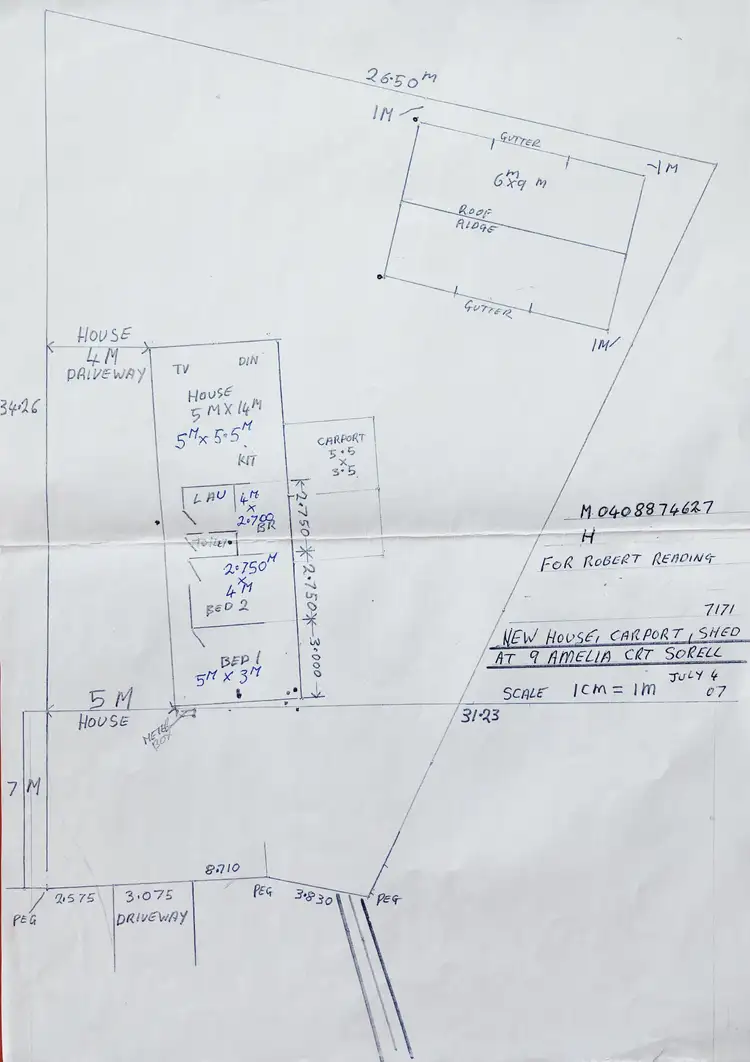 Floorplan of Homely house listing, 9 Amelia Court, Sorell TAS 7172