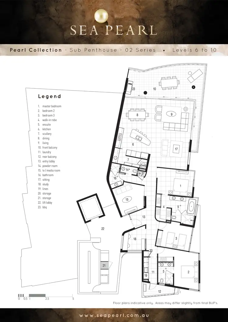Floorplan of Homely unit listing, 87 Mooloolaba Esplanade, Mooloolaba QLD 4557