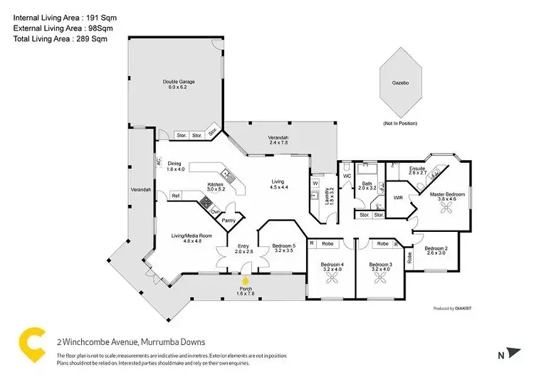 Floorplan of Homely house listing, 2 Winchcombe Avenue, Murrumba Downs QLD 4503