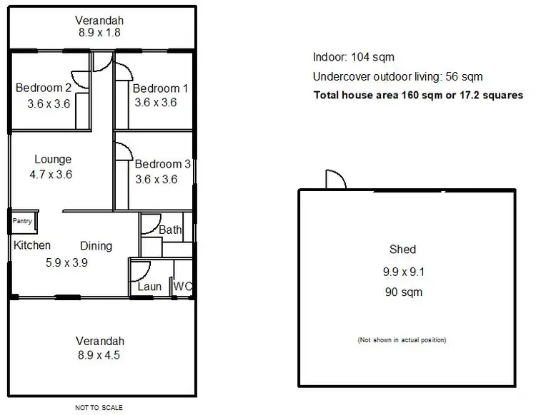 Floorplan of Homely house listing, 7406 Channel Highway, Cygnet TAS 7112