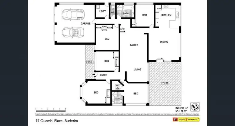 Floorplan of Homely house listing, 17 Quambi Place, Buderim QLD 4556
