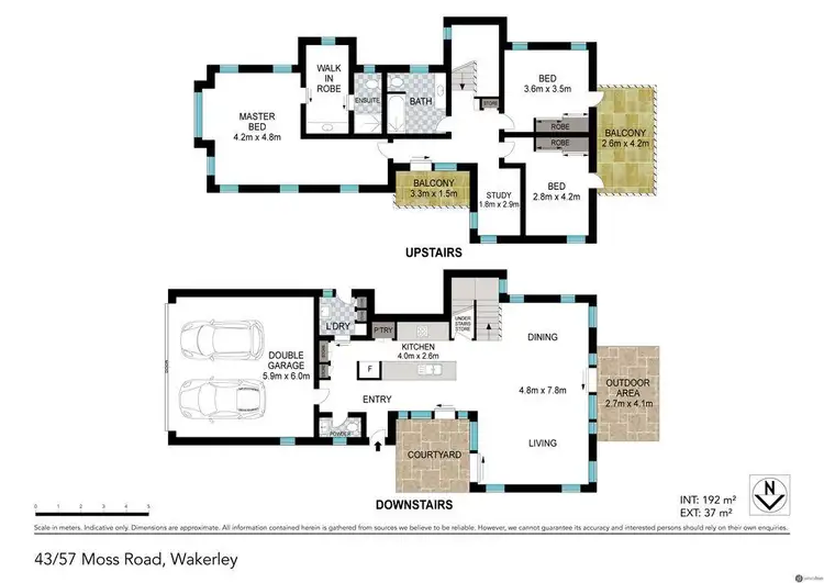 Floorplan of Homely house listing, 43/57 Moss Road, Wakerley QLD 4154