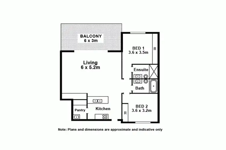 Floorplan of Homely unit listing, Unit 204/621 Wynnum Road, Morningside QLD 4170