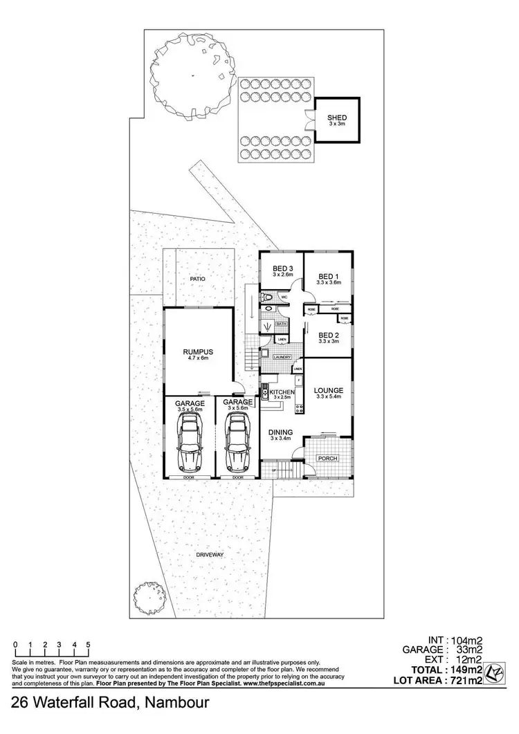 Floorplan of Homely house listing, 26 Waterfall Road, Nambour QLD 4560
