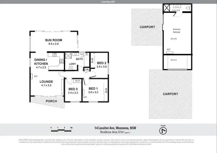 Floorplan of Homely house listing, 14 Lassiter Avenue, Woonona NSW 2517