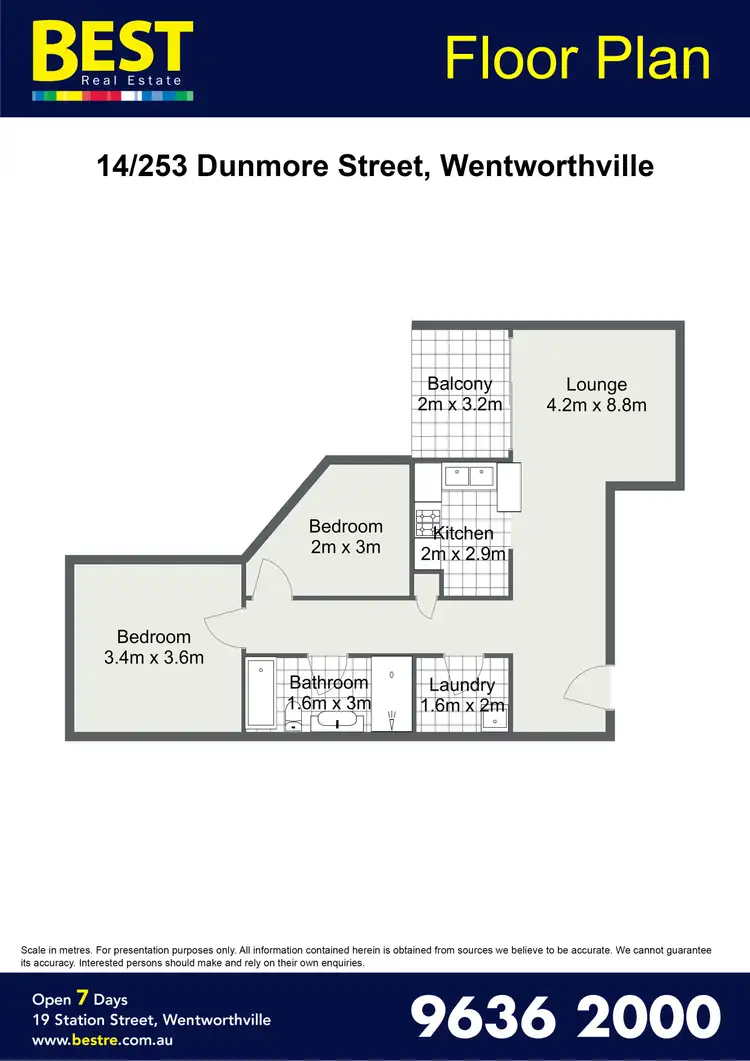 Floorplan of Homely unit listing, Address available on request