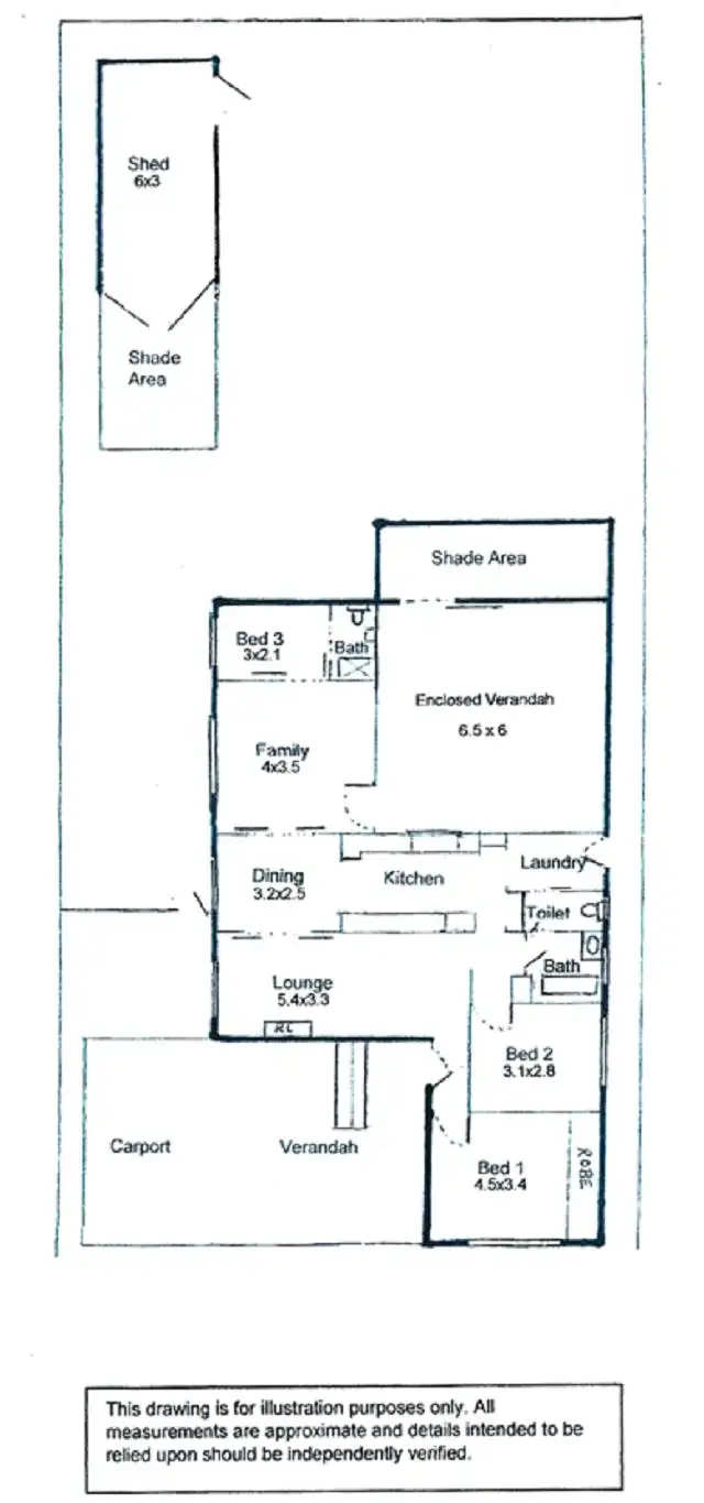 Floorplan of Homely house listing, 69 Kingston Avenue, Daw Park SA 5041