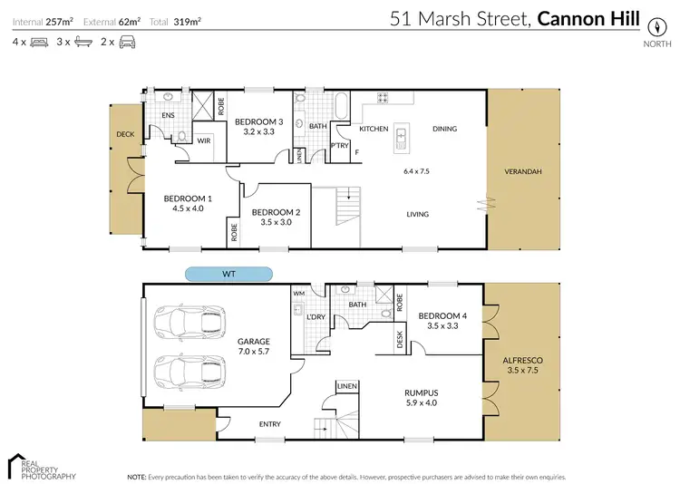 Floorplan of Homely house listing, 51 Marsh Street, Cannon Hill QLD 4170