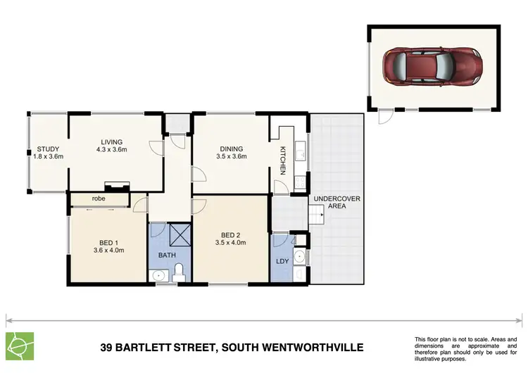 Floorplan of Homely house listing, 39 Bartlett Street, South Wentworthville NSW 2145