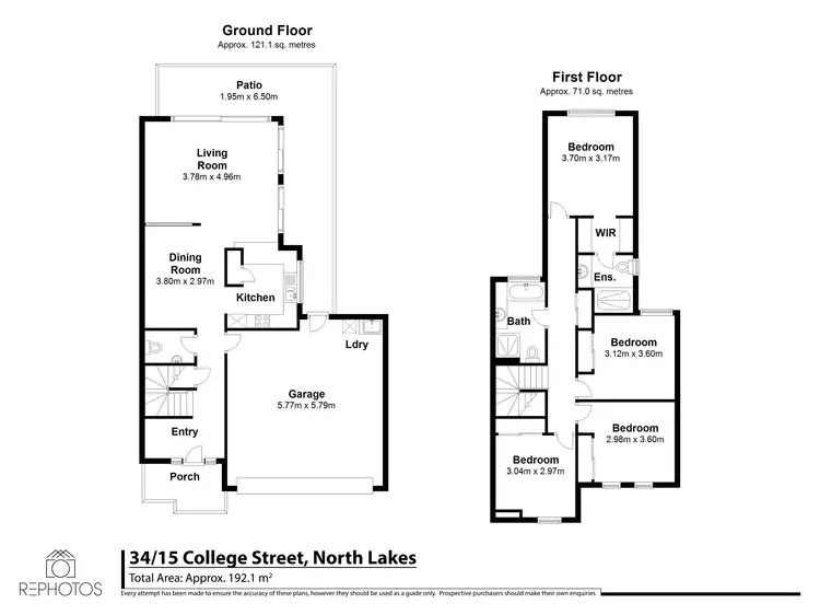 Floorplan of Homely house listing, 22/15 College Street, North Lakes QLD 4509