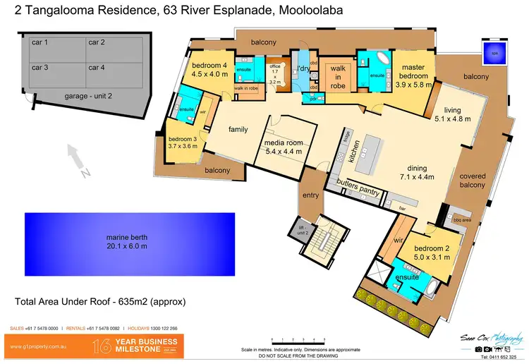 Floorplan of Homely apartment listing, 2/63 River Esplanade, Mooloolaba QLD 4557