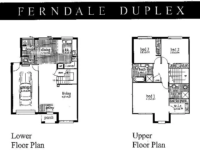 Floorplan of Homely townhouse listing, 91/120 Uxbridge Street, Grange QLD 4051