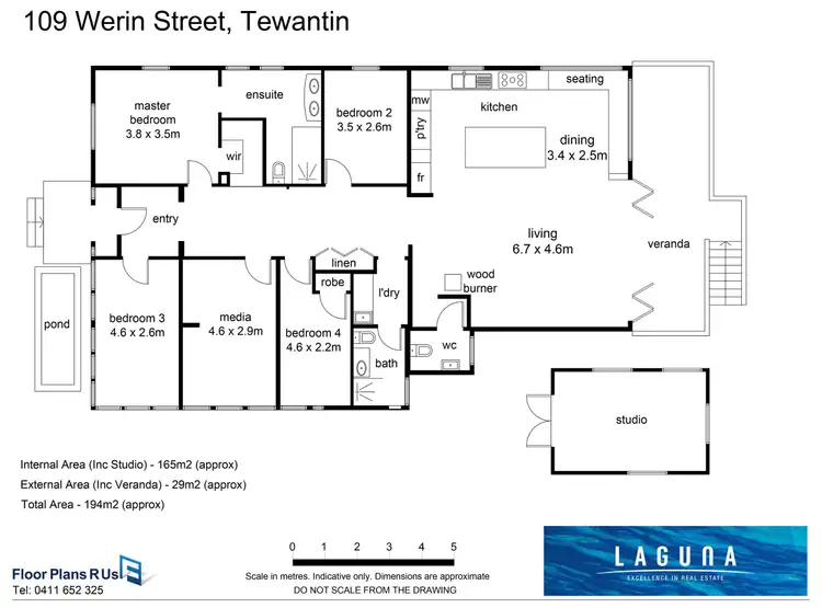 Floorplan of Homely house listing, 109 Werin Street, Tewantin QLD 4565