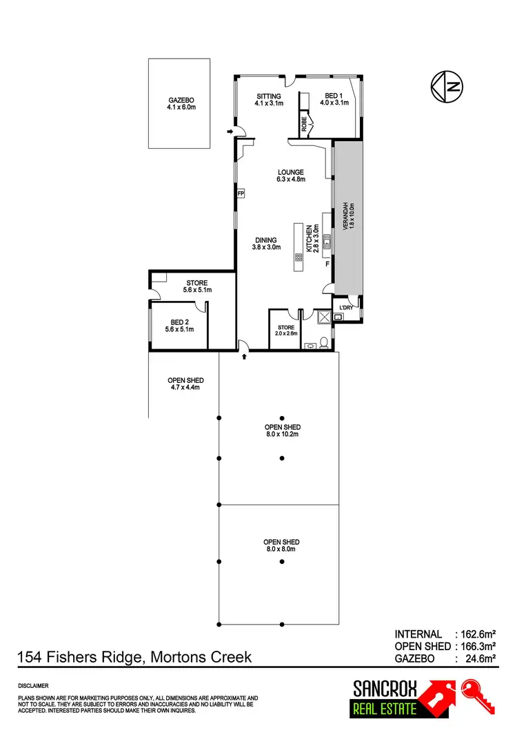 Floorplan of Homely house listing, 154 Fishers Ridge, Mortons Creek NSW 2446
