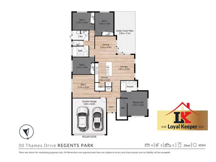 Floorplan of Homely house listing, 30 Thames Drive, Regents Park QLD 4118