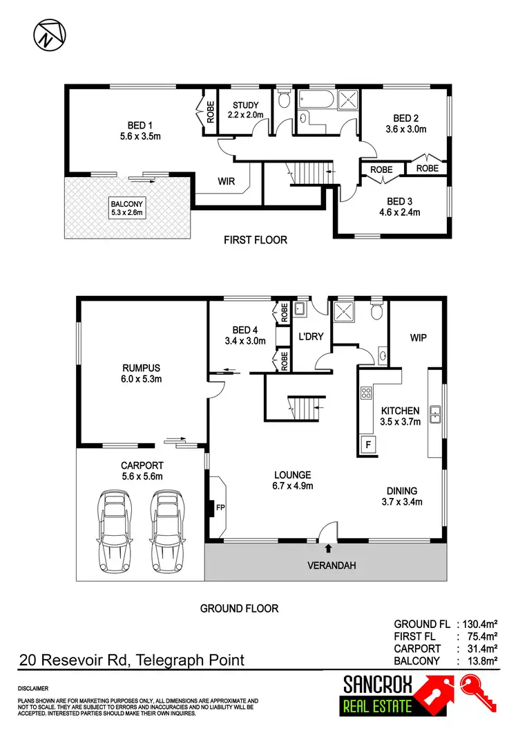 Floorplan of Homely house listing, 20 Reservoir Road, Telegraph Point NSW 2441
