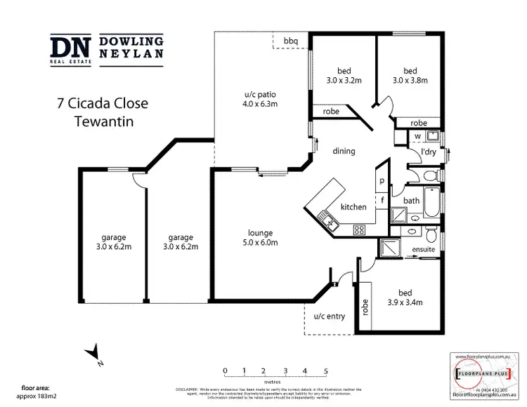Floorplan of Homely house listing, 7 Cicada Close, Tewantin QLD 4565