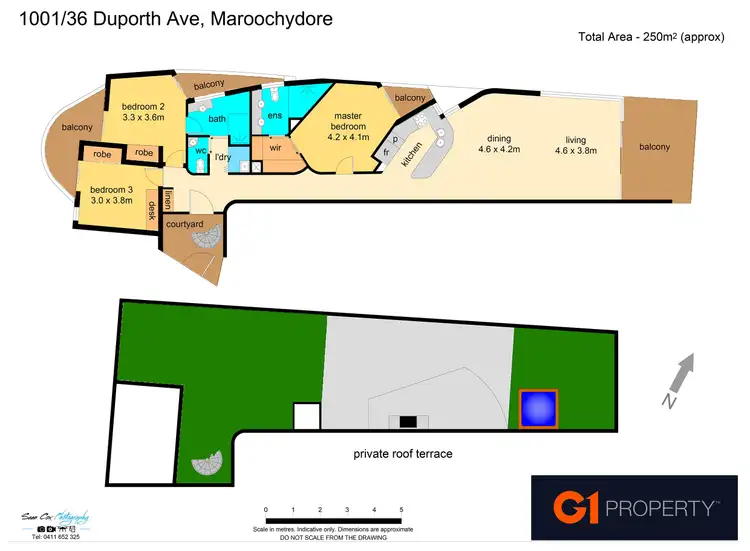Floorplan of Homely apartment listing, 1001/36-38 Duporth Avenue, Maroochydore QLD 4558
