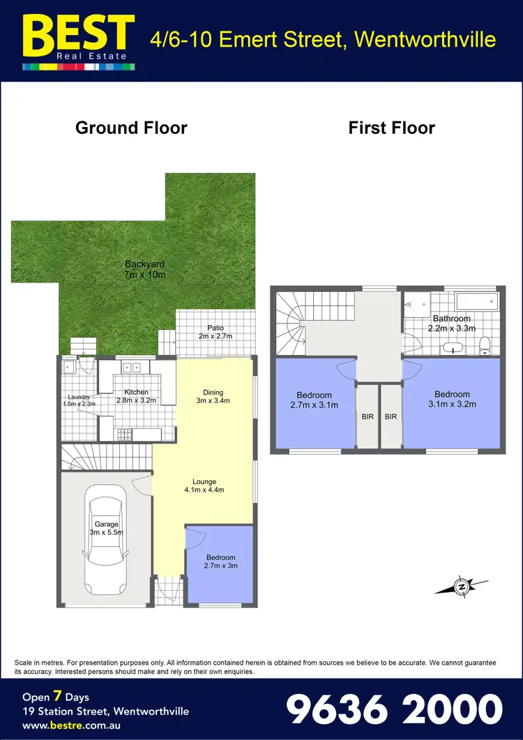 Floorplan of Homely townhouse listing, 4/6-10 Emert Street, Wentworthville NSW 2145