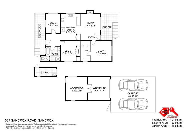 Floorplan of Homely house listing, 327 Rawdon Island Road, Sancrox NSW 2446