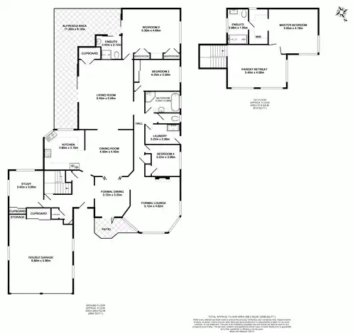 Floorplan of Homely house listing, 50 Mary Pleasant Drive, Birkdale QLD 4159