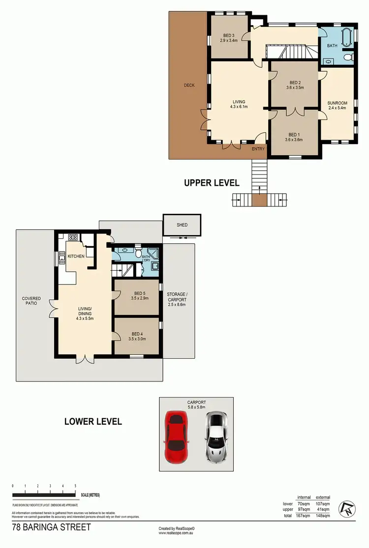 Floorplan of Homely house listing, 78 Baringa Street, Morningside QLD 4170