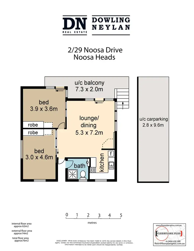 Floorplan of Homely unit listing, 2/29 Noosa Drive, Noosa Heads QLD 4567