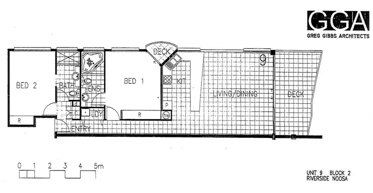 Floorplan of Homely unit listing, 5/235 Gympie Terrace, Noosaville QLD 4566