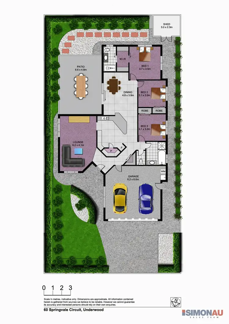 Floorplan of Homely house listing, 60 Springvale Circuit, Underwood QLD 4119