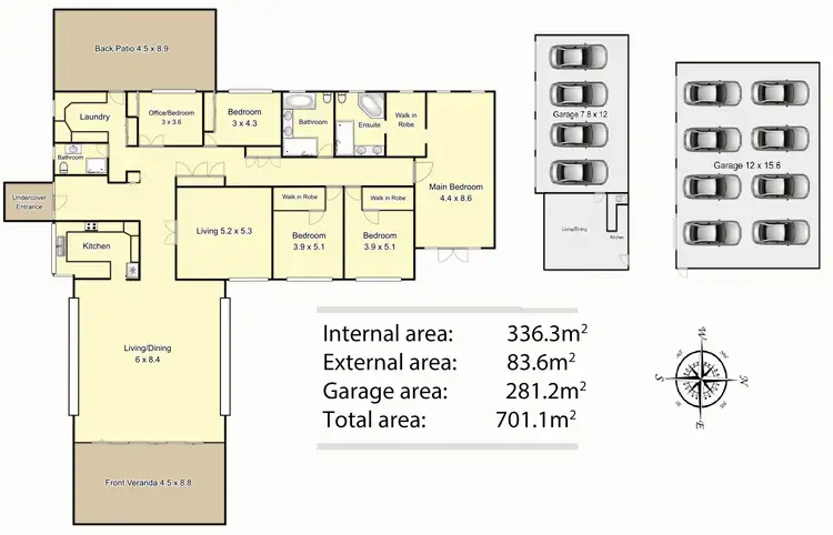 Floorplan of Homely house listing, 193 Bacton Road, Chandler QLD 4155
