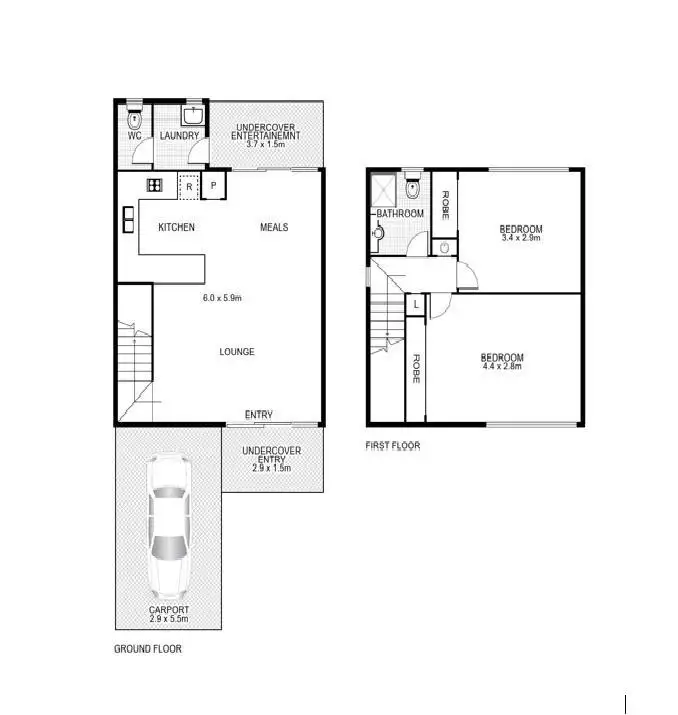 Floorplan of Homely unit listing, Unit 73/187 Gympie Terrace, Noosaville QLD 4566