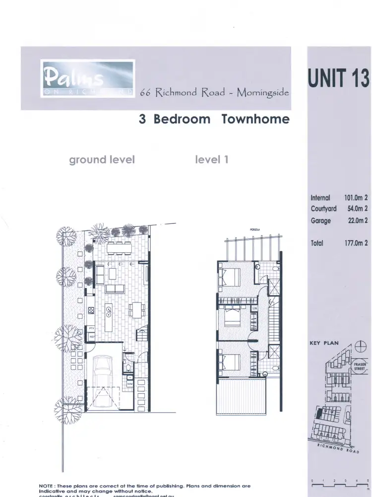Floorplan of Homely townhouse listing, 13/66 Richmond Road, Morningside QLD 4170